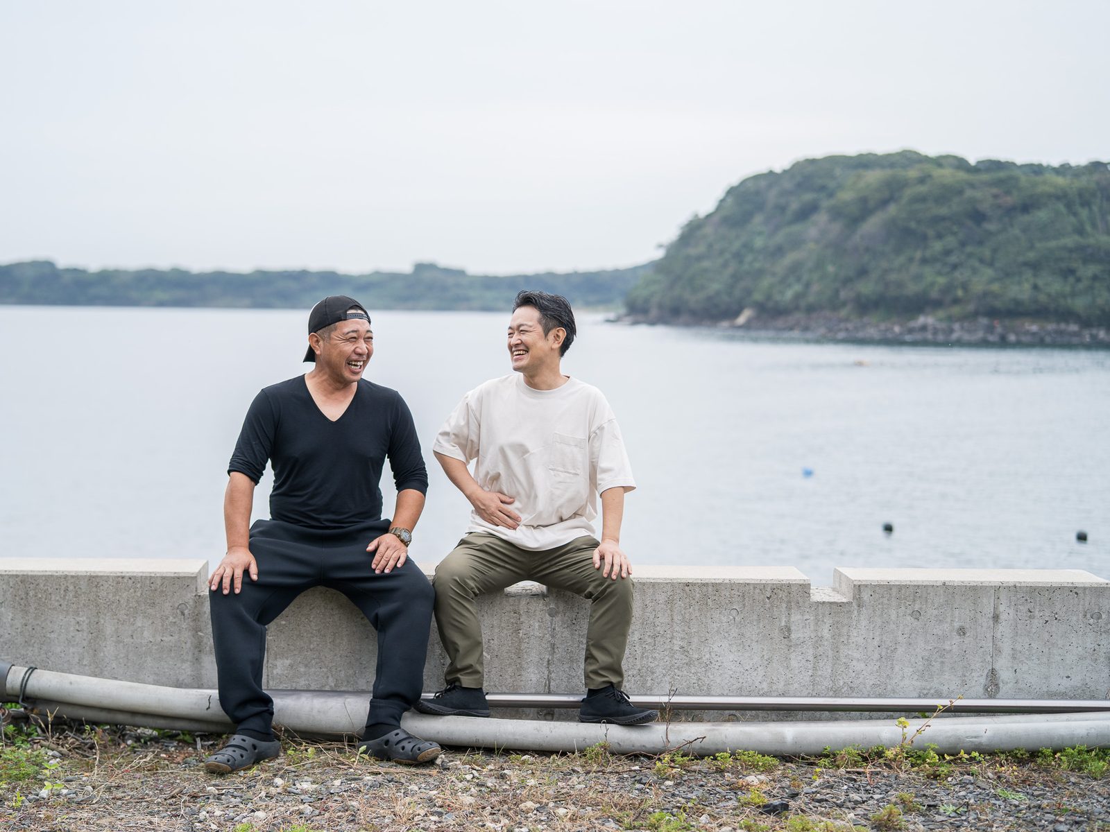 海藻を使ったメニューの試作の様子